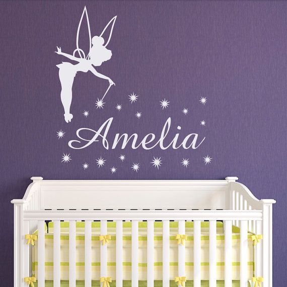 Наклейка имя Amelia Наклейки для стены